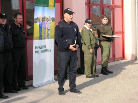 Karl Huber leitete die Veranstaltung