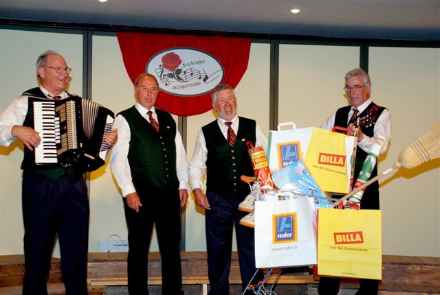 Einer der vielen Highlights an diesem tollen Abend- Die PS-Boys mit Ihrem Einkaufssong