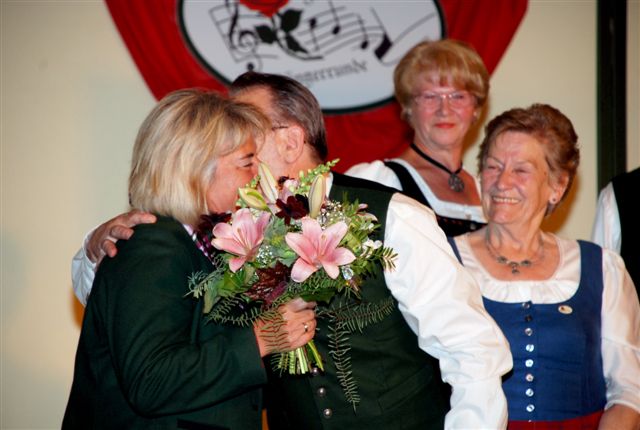 Unsere ehemalige Chorleiterin Karin Sonnleitner, eine der Mitbegründer der FSR