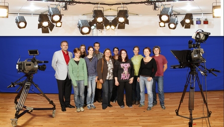 Sogar beim Fernsehen waren sie - die Bluebox der Frima Stanzl-eEdia in Traunstein wurde unsicher gemacht!